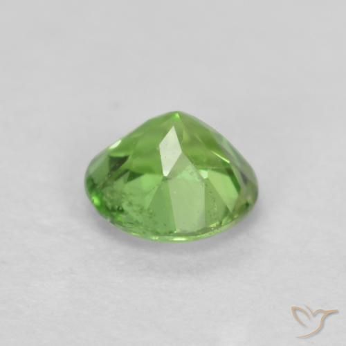Rupine des grains Vert moyen naturelle Tour, 0.19 ct, SI