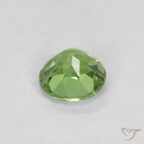 Rupine des grains Vert moyen naturelle Tour, 0.16 ct, VS
