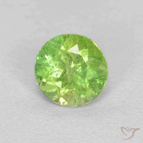 Rupine des grains Vert éclatant naturelle Tour, 0.21 ct, SI