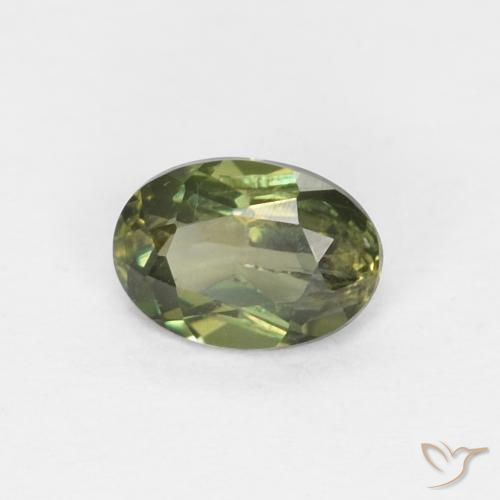 0.30ct Naturel Vert foncé Kornerupine, ovale, VS-SI