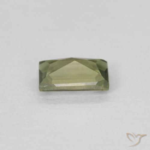 Kornerupine Vert brunâtre naturelle Baquette, 0.32 ct, VVS