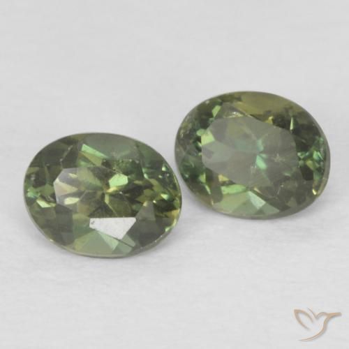 Shop natural 0.36ct Vert forêt chaud Rupine des grains gems, ovale, from Sri Lanka at GemSelect. In stock, global shipping!