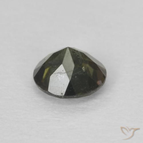 Rupine des grains Vert terreux naturelle Tour, 0.21 ct, VS