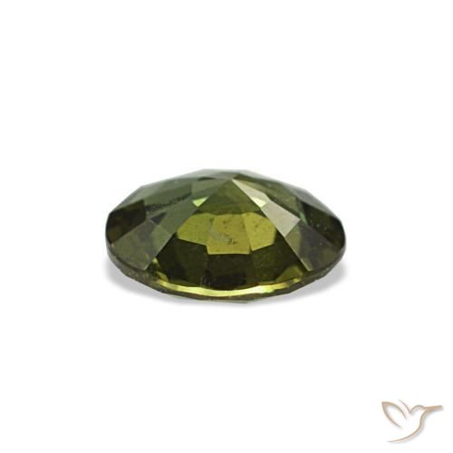 Kornerupine vert naturelle coupe roude, 0,35 ct, VS