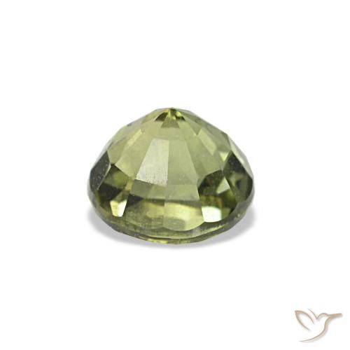 Kornerupine vert naturelle coupe roude, 0,54 ct, VS-SI