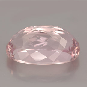 Kunzite rose naturelle coupe ovale, 14,83 ct, IF