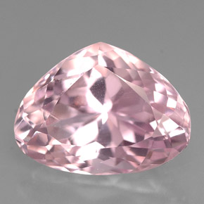 Kunzite Rose naturelle Forme fantaisie, 9.34 ct, VVS