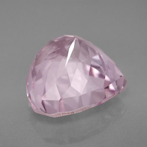 Kunzite rose naturelle en forme de poire, 12,07 ct, VS-SI