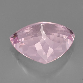 Kunzite rose naturelle trillion, 18,82 ct, VS
