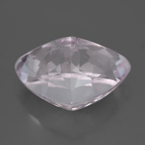 Kunzite rose naturelle trillion, 8,02 ct, VVS-VS