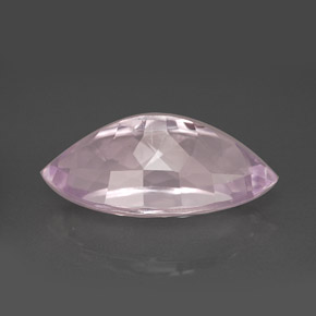 Kunzite rose naturelle marquise, 8,07 ct, VS