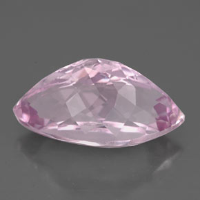 Kunzite rose naturelle marquise, 8,39 ct, VS-SI
