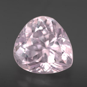 Kunzite rose naturelle en forme de poire, 9,71 ct, VVS-VS