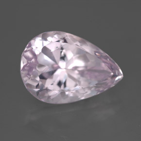 Kunzite rose naturelle en forme de poire, 8,16 ct, VVS-VS