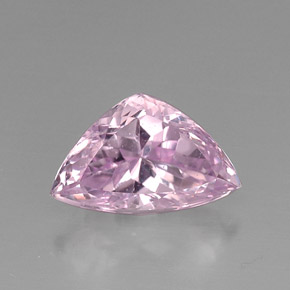 Kunzite rose naturelle trillion, 12,03 ct, VVS-VS