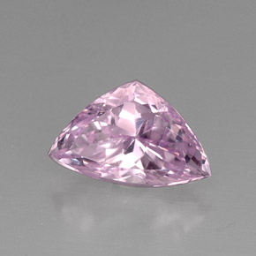 Kunzite rose naturelle trillion, 12,03 ct, VVS-VS