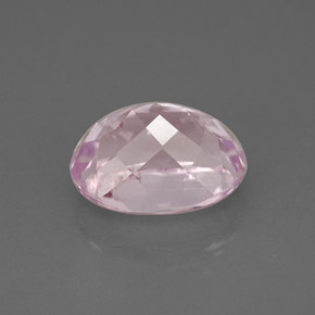Kunzite rose naturelle coupe ovale, 3,10 ct, VS