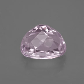 Kunzite rose naturelle coupe ovale, 4,83 ct, VS-SI