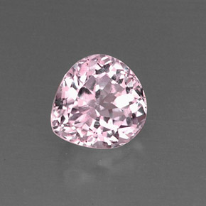 Kunzite rose naturelle en forme de poire, 5,07 ct, VS-SI