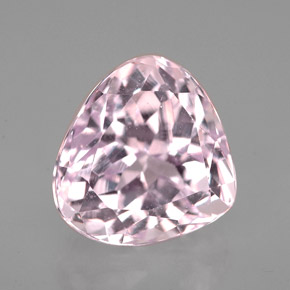 Kunzite rose naturelle en forme de poire, 6,06 ct, VVS-VS