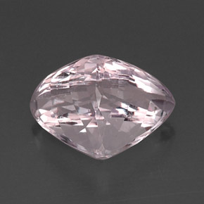 Kunzite rose naturelle forme fantaisie, 10,63 ct, VS