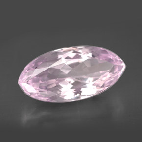 Kunzite Rose naturelle Marquise, 6.21 ct, VVS