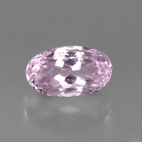 Kunzite Rose naturelle Coupe ovale, 8.43 ct, VVS