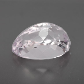 Kunzite rose naturelle en forme de poire, 4,94 ct, VS