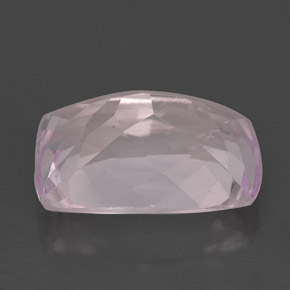 Kunzite rose naturelle coupe coussin, 7,47 ct, VS