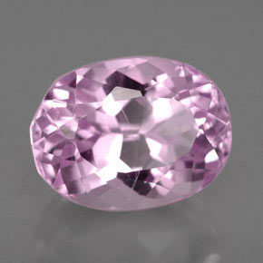 Kunzite Rose naturelle Coupe ovale, 6.06 ct, VS