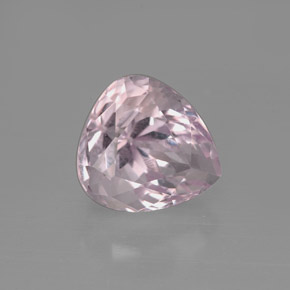 Kunzite rose naturelle en forme de poire, 3,43 ct, VVS-VS