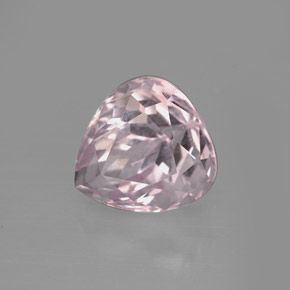 Kunzite rose naturelle en forme de poire, 3,43 ct, VVS-VS