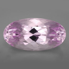 Kunzite Rose naturelle Coupe ovale, 15.17 ct, VVS