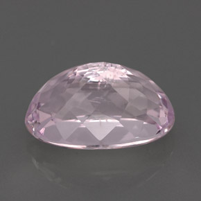Kunzite rose naturelle coupe ovale, 5,06 ct, VVS