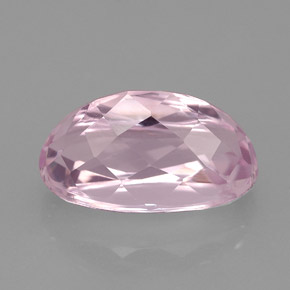 Kunzite Rose naturelle Coupe ovale, 6.60 ct, VVS-VS