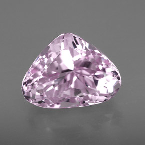 Kunzite rose naturelle en forme de poire, 8,48 ct, VVS-VS