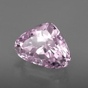 Kunzite rose naturelle en forme de poire, 8,48 ct, VVS-VS