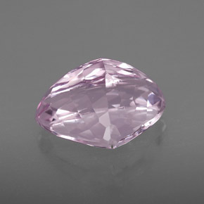 Kunzite rose naturelle en forme de poire, 8,48 ct, VVS-VS