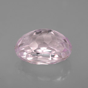 Kunzite rose naturelle coupe ovale, 5,79 ct, VVS-VS