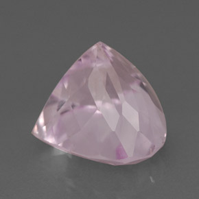 Kunzite rose naturelle en forme de poire, 4,04 ct, VVS-VS