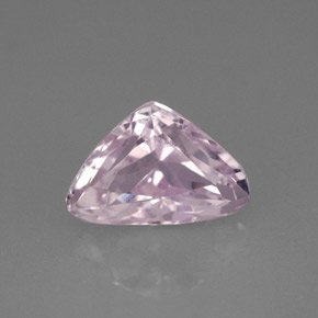 Kunzite rose naturelle trillion, 2,45 ct, VVS-VS