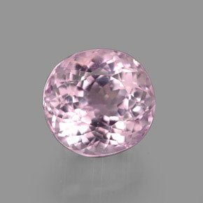 Kunzite Rose naturelle Coupe ovale, 5.53 ct, VVS-VS