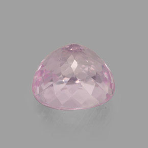 Kunzite Rose naturelle Coupe ovale, 5.53 ct, VVS-VS