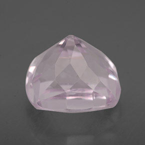 Kunzite rose naturelle coupe coussin, 5,35 ct, VVS-VS