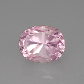 Kunzite Rose naturelle Coupe ovale, 3.73 ct, VS