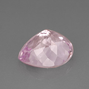 Kunzite rose naturelle en forme de poire, 4,18 ct, VS
