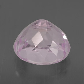 Kunzite rose naturelle coupe ovale, 4,22 ct, VS