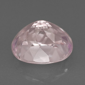 Kunzite rose naturelle coupe ovale, 2,66 ct, VVS-VS