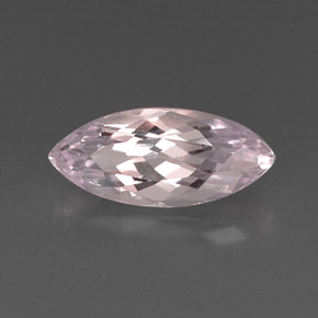 Kunzite rose naturelle marquise, 7,61 ct, VVS-VS