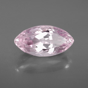 Kunzite rose naturelle marquise, 5,79 ct, VVS-VS